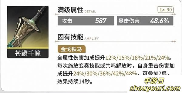 鸣潮今汐武器选什么(图2) 鸣潮今汐武器选择